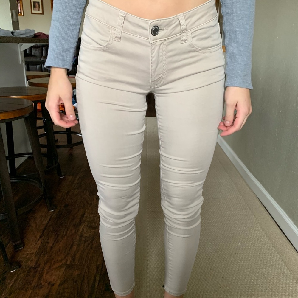 American Eagle Skinny Kaki Jeggings